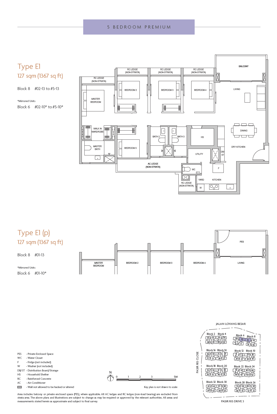 Coastal Cabana 1 Bedroom Floor Plan 8